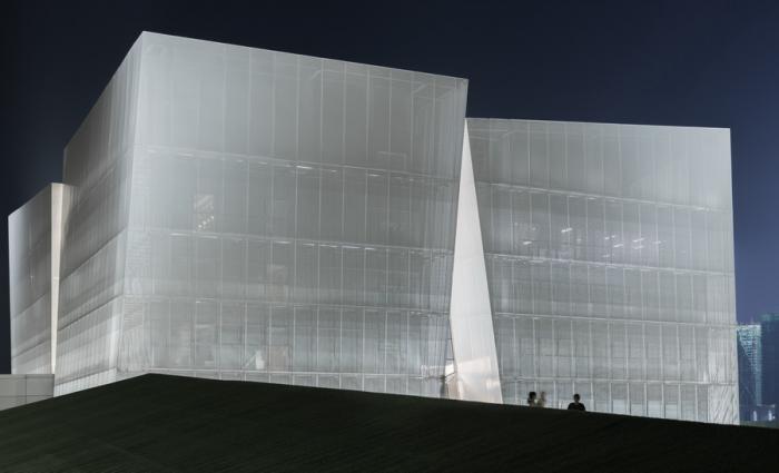BIM建筑|荒野上的汉白玉——水发·信息小镇产业展示中心 / aoe|事建组 BIM建筑|荒野上的汉白玉——水发·信息小镇产业展示中心 / aoe|事建组