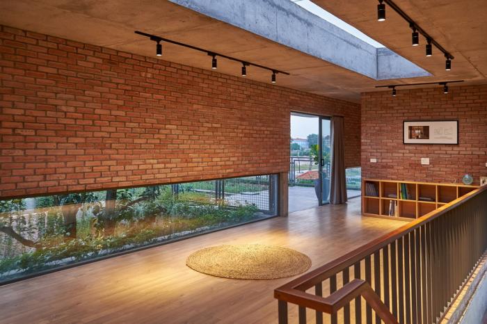 BIM建筑|闲赏庭院,静观游鱼:越南绿幕住宅 / HGAA BIM建筑|闲赏庭院,静观游鱼:越南绿幕住宅 / HGAA