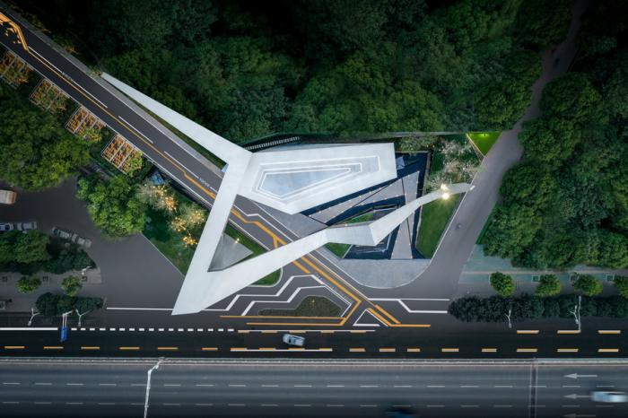 BIM建筑|武汉万科城市之光展示中心 / 上海天华建筑设计 BIM建筑|武汉万科城市之光展示中心 / 上海天华建筑设计