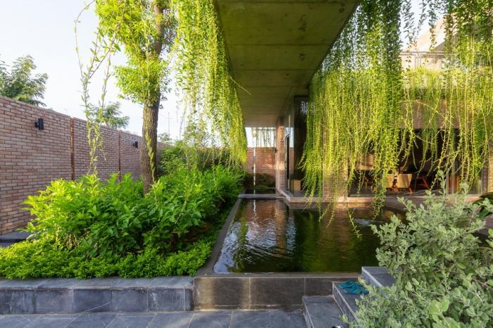 BIM建筑|闲赏庭院,静观游鱼:越南绿幕住宅 / HGAA BIM建筑|闲赏庭院,静观游鱼:越南绿幕住宅 / HGAA