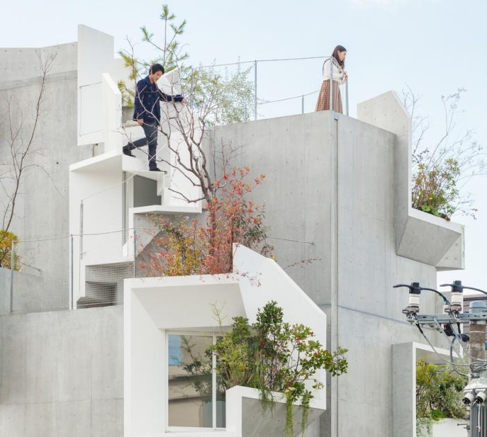 BIM建筑|像树一样生长延伸:日本丰岛画廊住宅 / 平田晃久建筑事务所 BIM建筑|像树一样生长延伸:日本丰岛画廊住宅 / 平田晃久建筑事务所