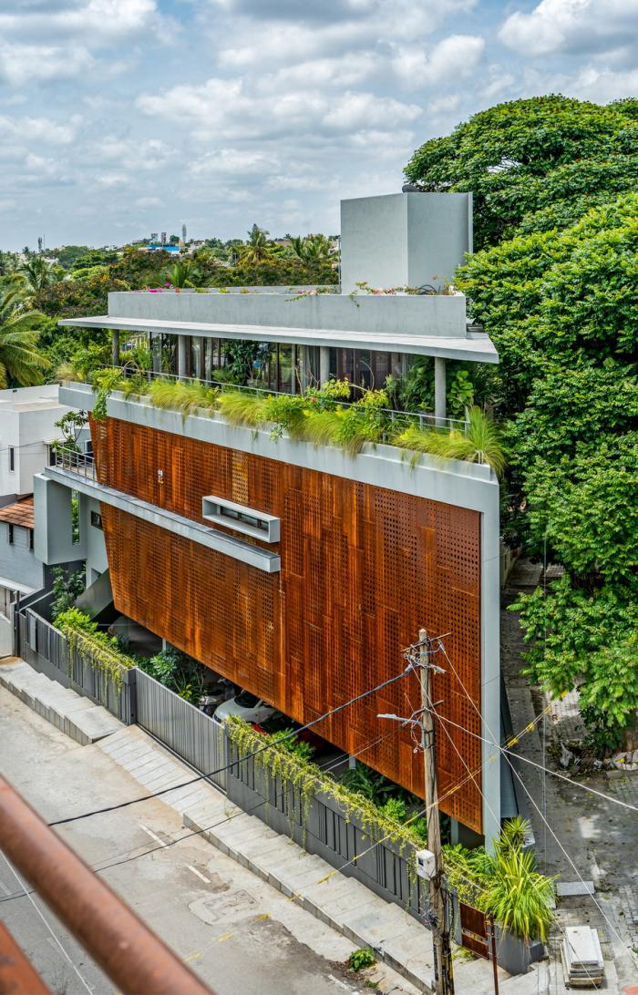 BIM建筑|班加罗尔三角住宅 / Cadence Architects BIM建筑|班加罗尔三角住宅 / Cadence Architects