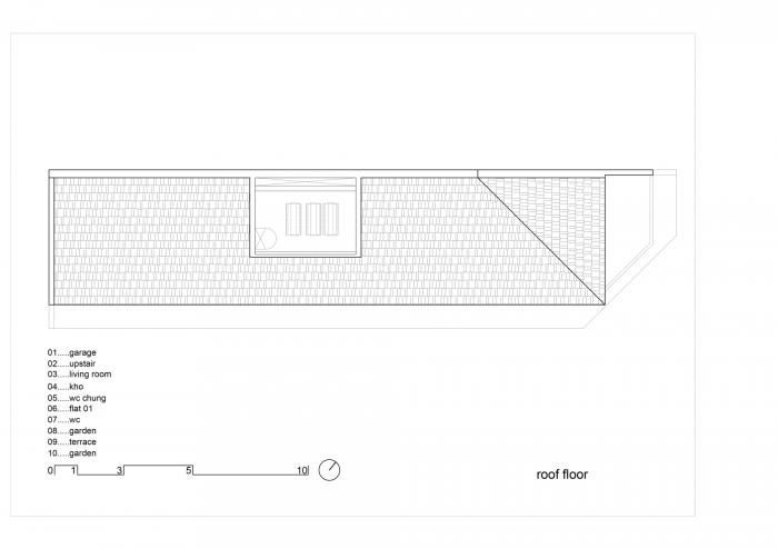 BIM建筑|越南戴安公寓,街角“楼中房” / H.2 BIM建筑|越南戴安公寓,街角“楼中房” / H.2