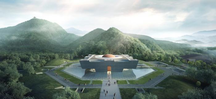 BIM建筑|大禹纪念馆方案 / 浙江大学建筑设计研究院+华南理工大学建筑设计研究院 BIM建筑|大禹纪念馆方案 / 浙江大学建筑设计研究院+华南理工大学建筑设计研究院