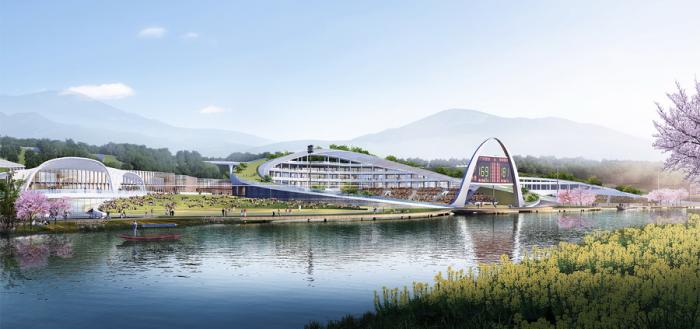 BIM建筑|云南省腾冲市国际棒球运动公园 / 深圳中海世纪建筑设计有限公司 BIM建筑|云南省腾冲市国际棒球运动公园 / 深圳中海世纪建筑设计有限公司