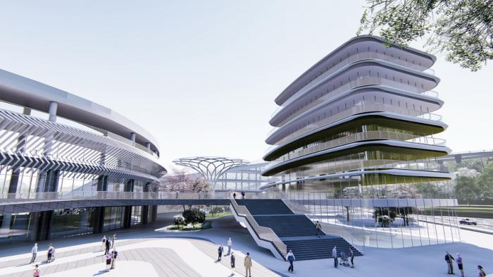BIM建筑|云南省腾冲市国际棒球运动公园 / 深圳中海世纪建筑设计有限公司 BIM建筑|云南省腾冲市国际棒球运动公园 / 深圳中海世纪建筑设计有限公司