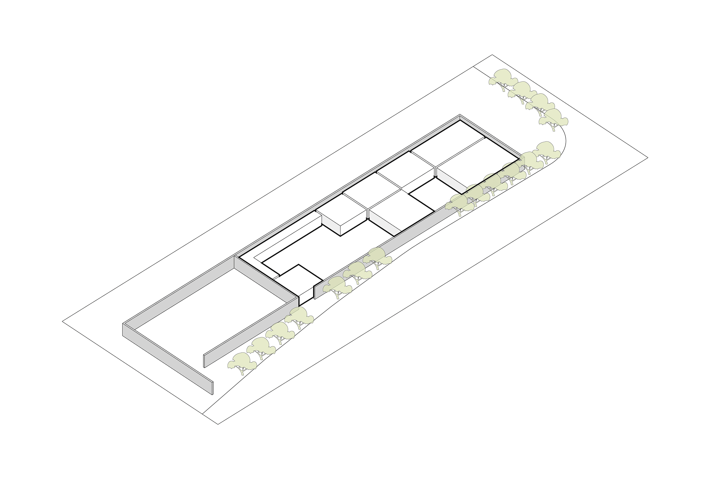 BIM建筑|十棵大香樟下的三进院子:未来城展示馆 / 孟凡浩-gad · line+ studio BIM建筑|十棵大香樟下的三进院子:未来城展示馆 / 孟凡浩-gad · line+ studio