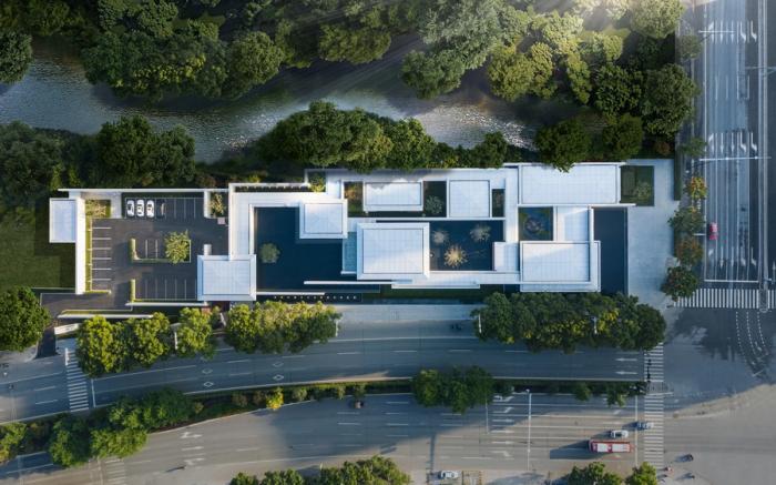 BIM建筑|十棵大香樟下的三进院子:未来城展示馆 / 孟凡浩-gad · line+ studio BIM建筑|十棵大香樟下的三进院子:未来城展示馆 / 孟凡浩-gad · line+ studio
