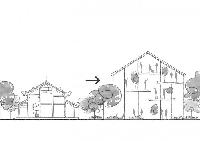 BIM建筑|O2咖啡店,越南 / MW archstudio BIM建筑|O2咖啡店,越南 / MW archstudio