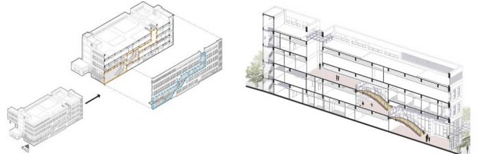 BIM建筑|深圳宝安区航城社区健康服务中心 / 深圳中海世纪建筑设计有限公司 BIM建筑|深圳宝安区航城社区健康服务中心 / 深圳中海世纪建筑设计有限公司
