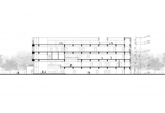 BIM建筑|深圳宝安区航城社区健康服务中心 / 深圳中海世纪建筑设计有限公司 BIM建筑|深圳宝安区航城社区健康服务中心 / 深圳中海世纪建筑设计有限公司