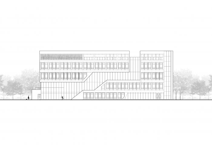 BIM建筑|深圳宝安区航城社区健康服务中心 / 深圳中海世纪建筑设计有限公司 BIM建筑|深圳宝安区航城社区健康服务中心 / 深圳中海世纪建筑设计有限公司