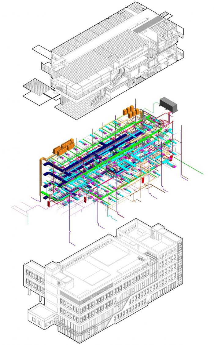 BIM建筑|深圳宝安区航城社区健康服务中心 / 深圳中海世纪建筑设计有限公司 BIM建筑|深圳宝安区航城社区健康服务中心 / 深圳中海世纪建筑设计有限公司