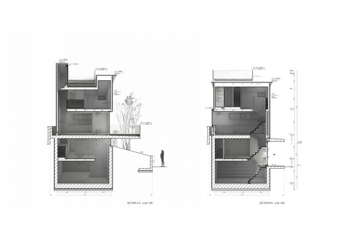 BIM建筑|善福寺建筑师自宅 / aoyagi design BIM建筑|善福寺建筑师自宅 / aoyagi design