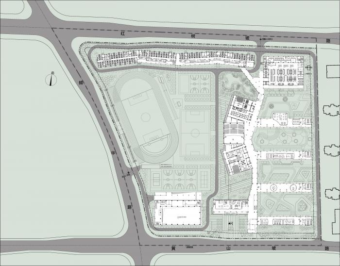 BIM建筑|长沙康礼·克雷格公学 / 象外营造工作室 & 深圳市建筑设计研究总院有限公司 BIM建筑|长沙康礼·克雷格公学 / 象外营造工作室 & 深圳市建筑设计研究总院有限公司