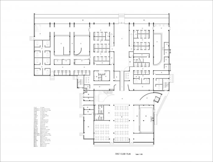 BIM建筑|杭州曲水兰亭度假酒店 / 北京对角线设计 BIM建筑|杭州曲水兰亭度假酒店 / 北京对角线设计