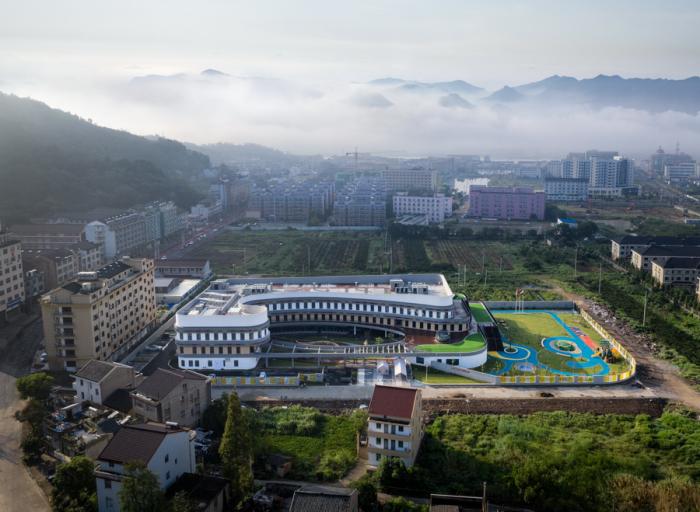 BIM建筑|三门健跳大孚双语幼儿园,台州 / 上海思序建筑规划设计 BIM建筑|三门健跳大孚双语幼儿园,台州 / 上海思序建筑规划设计