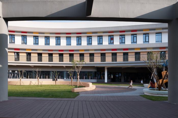 BIM建筑|三门健跳大孚双语幼儿园,台州 / 上海思序建筑规划设计 BIM建筑|三门健跳大孚双语幼儿园,台州 / 上海思序建筑规划设计
