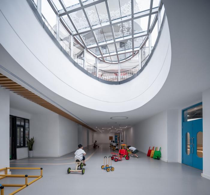 BIM建筑|三门健跳大孚双语幼儿园,台州 / 上海思序建筑规划设计 BIM建筑|三门健跳大孚双语幼儿园,台州 / 上海思序建筑规划设计