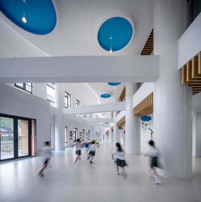 BIM建筑|三门健跳大孚双语幼儿园,台州 / 上海思序建筑规划设计 BIM建筑|三门健跳大孚双语幼儿园,台州 / 上海思序建筑规划设计