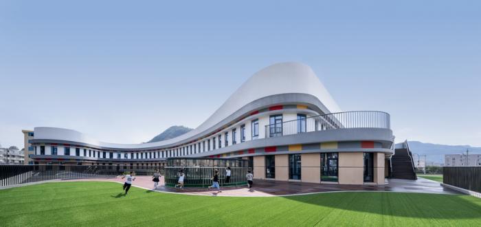 BIM建筑|三门健跳大孚双语幼儿园,台州 / 上海思序建筑规划设计 BIM建筑|三门健跳大孚双语幼儿园,台州 / 上海思序建筑规划设计