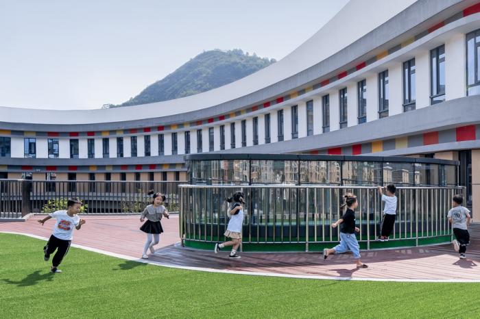 BIM建筑|三门健跳大孚双语幼儿园,台州 / 上海思序建筑规划设计 BIM建筑|三门健跳大孚双语幼儿园,台州 / 上海思序建筑规划设计