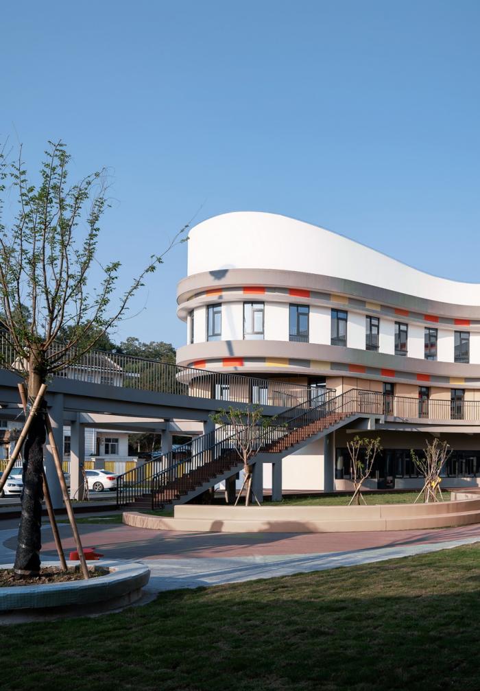 BIM建筑|三门健跳大孚双语幼儿园,台州 / 上海思序建筑规划设计 BIM建筑|三门健跳大孚双语幼儿园,台州 / 上海思序建筑规划设计