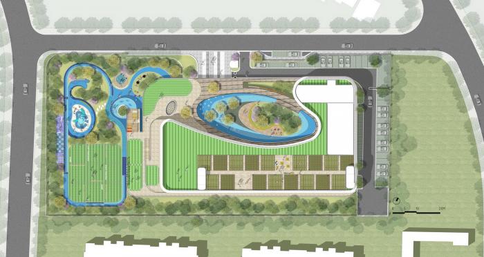 BIM建筑|三门健跳大孚双语幼儿园,台州 / 上海思序建筑规划设计 BIM建筑|三门健跳大孚双语幼儿园,台州 / 上海思序建筑规划设计