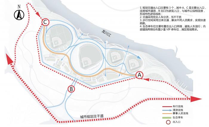 BIM建筑|云南省腾冲市国际棒球运动公园 / 深圳中海世纪建筑设计有限公司 BIM建筑|云南省腾冲市国际棒球运动公园 / 深圳中海世纪建筑设计有限公司