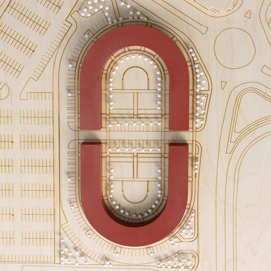 BIM建筑|格雷姆·尼科尔斯设计体育场形状的住宅区 BIM建筑|格雷姆·尼科尔斯设计体育场形状的住宅区