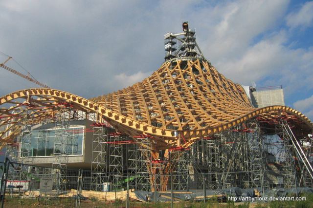 BIM问答|坂茂的梅斯蓬皮杜艺术中心编织式的屋顶该怎么用 rhino/gh/su 来建模? BIM问答|坂茂的梅斯蓬皮杜艺术中心编织式的屋顶该怎么用 rhino/gh/su 来建模?