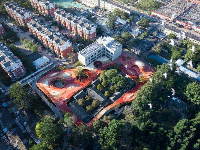 BIM建筑| MAD新作:北京乐成四合院幼儿园,将老北京“捧在手心” BIM建筑| MAD新作:北京乐成四合院幼儿园,将老北京“捧在手心”