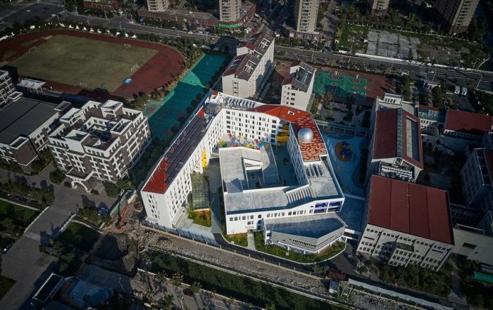 BIM建筑|乐清市育英寄宿学校小学部二期工程 / 中国美术学院风景建筑设计研究总院 BIM建筑|乐清市育英寄宿学校小学部二期工程 / 中国美术学院风景建筑设计研究总院