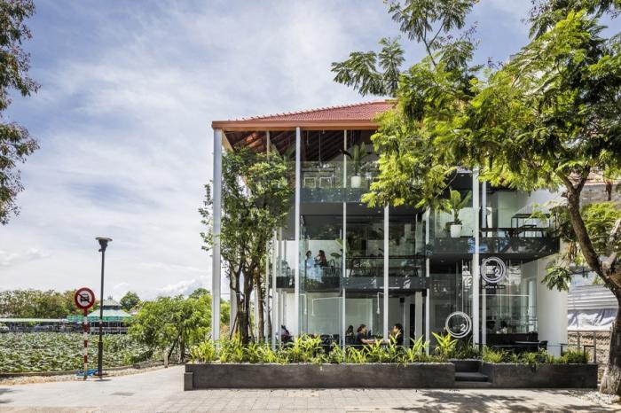 BIM建筑|O2咖啡店,越南 / MW archstudio BIM建筑|O2咖啡店,越南 / MW archstudio