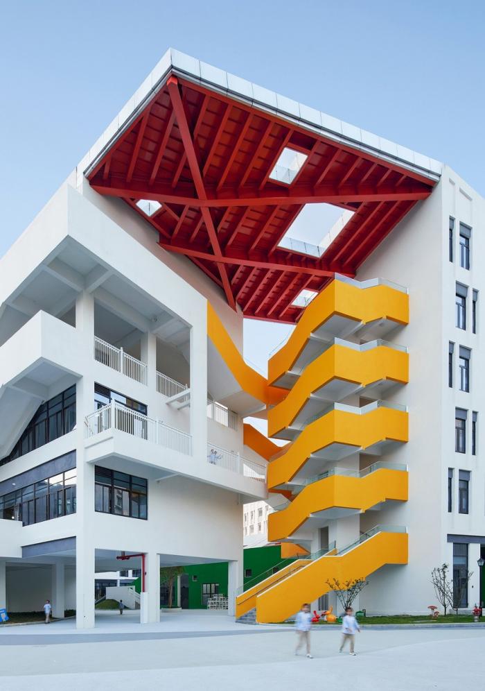 BIM建筑|乐清市育英寄宿学校小学部二期工程 / 中国美术学院风景建筑设计研究总院 BIM建筑|乐清市育英寄宿学校小学部二期工程 / 中国美术学院风景建筑设计研究总院