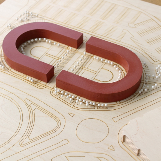 BIM建筑|格雷姆·尼科尔斯设计体育场形状的住宅区 BIM建筑|格雷姆·尼科尔斯设计体育场形状的住宅区