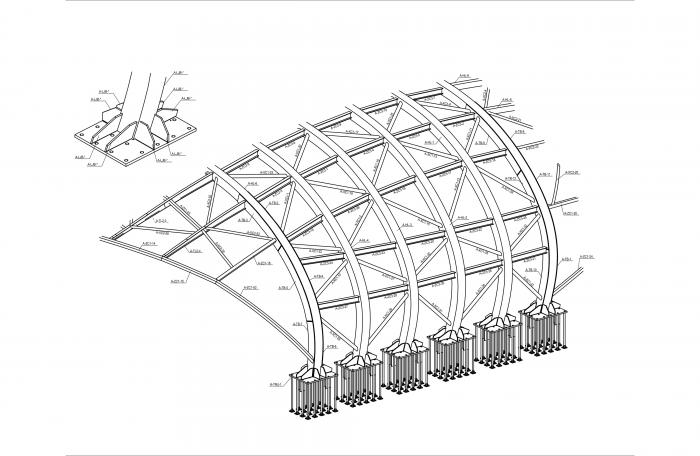 BIM建筑|云海遗贝:泰山九女峰泡池及配套设施 / gad · line+ studio BIM建筑|云海遗贝:泰山九女峰泡池及配套设施 / gad · line+ studio