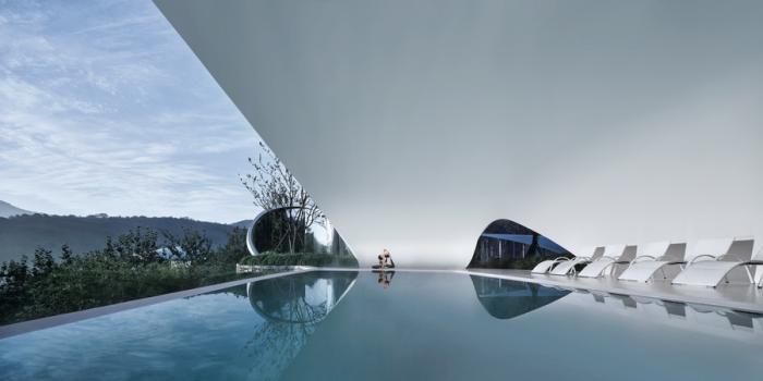BIM建筑|云海遗贝:泰山九女峰泡池及配套设施 / gad · line+ studio BIM建筑|云海遗贝:泰山九女峰泡池及配套设施 / gad · line+ studio