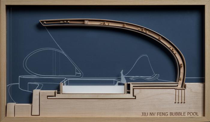 BIM建筑|云海遗贝:泰山九女峰泡池及配套设施 / gad · line+ studio BIM建筑|云海遗贝:泰山九女峰泡池及配套设施 / gad · line+ studio