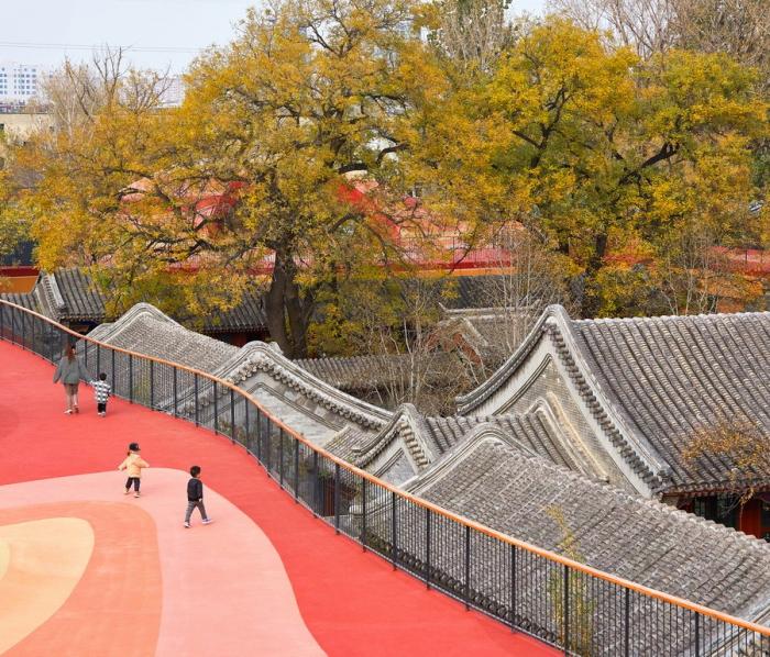 BIM建筑| MAD新作:北京乐成四合院幼儿园,将老北京“捧在手心” BIM建筑| MAD新作:北京乐成四合院幼儿园,将老北京“捧在手心”