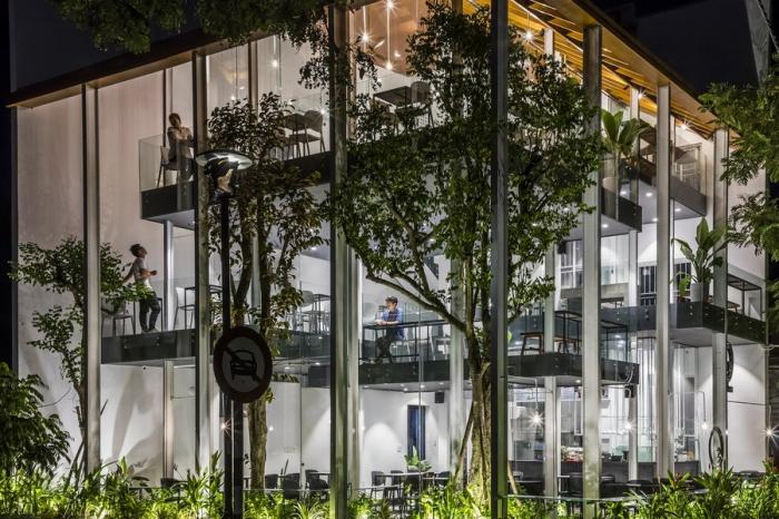 BIM建筑|O2咖啡店,越南 / MW archstudio BIM建筑|O2咖啡店,越南 / MW archstudio