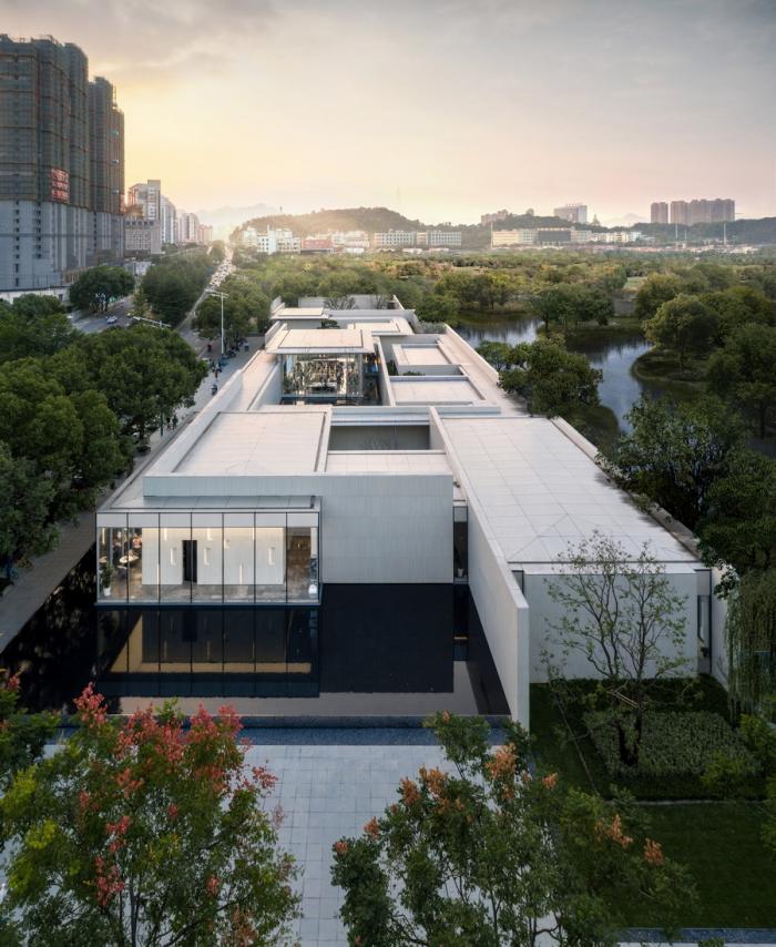 BIM建筑|十棵大香樟下的三进院子:未来城展示馆 / 孟凡浩-gad · line+ studio BIM建筑|十棵大香樟下的三进院子:未来城展示馆 / 孟凡浩-gad · line+ studio