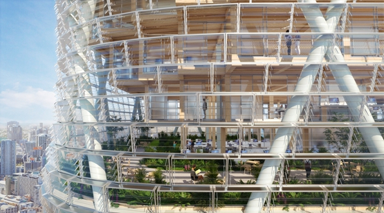 BIM建筑|SHoP和BVN设计世界上最高的混合木材塔楼 BIM建筑|SHoP和BVN设计世界上最高的混合木材塔楼