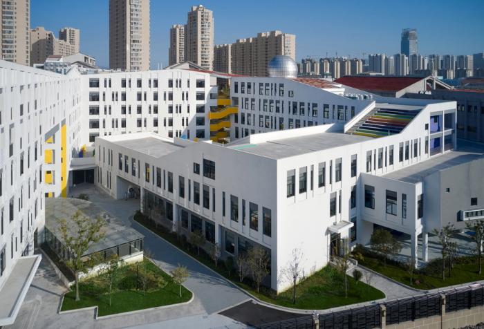 BIM建筑|乐清市育英寄宿学校小学部二期工程 / 中国美术学院风景建筑设计研究总院 BIM建筑|乐清市育英寄宿学校小学部二期工程 / 中国美术学院风景建筑设计研究总院