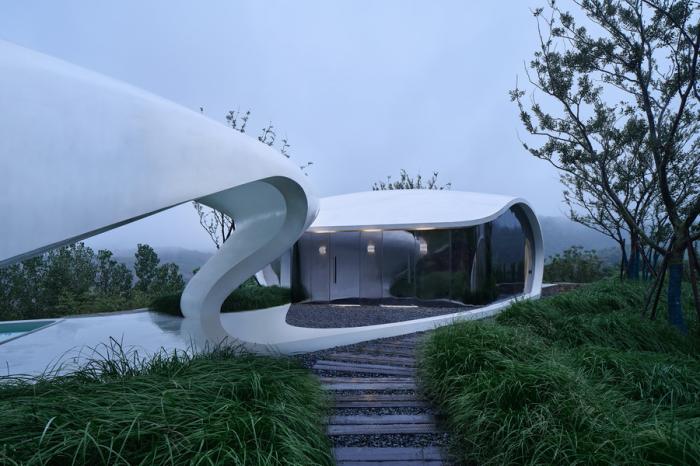BIM建筑|云海遗贝:泰山九女峰泡池及配套设施 / gad · line+ studio BIM建筑|云海遗贝:泰山九女峰泡池及配套设施 / gad · line+ studio