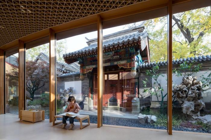 BIM建筑| MAD新作:北京乐成四合院幼儿园,将老北京“捧在手心” BIM建筑| MAD新作:北京乐成四合院幼儿园,将老北京“捧在手心”