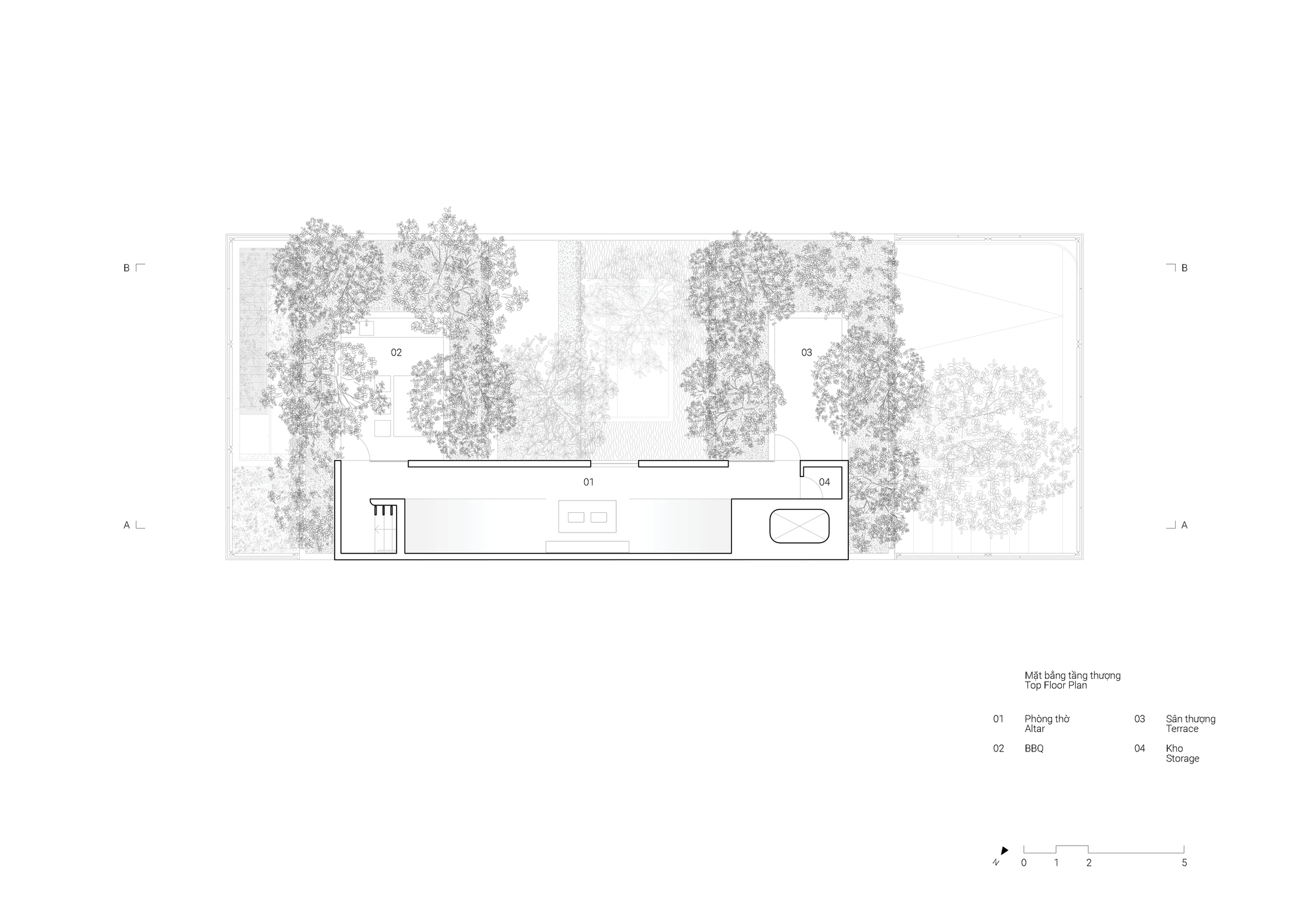 BIM建筑|越南Tan Dinh住宅,简居于“桥上” / MIA Design Studio BIM建筑|越南Tan Dinh住宅,简居于“桥上” / MIA Design Studio