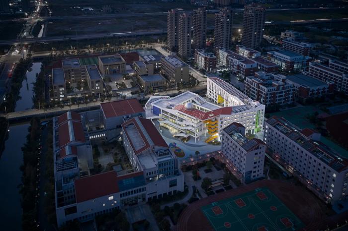BIM建筑|乐清市育英寄宿学校小学部二期工程 / 中国美术学院风景建筑设计研究总院 BIM建筑|乐清市育英寄宿学校小学部二期工程 / 中国美术学院风景建筑设计研究总院