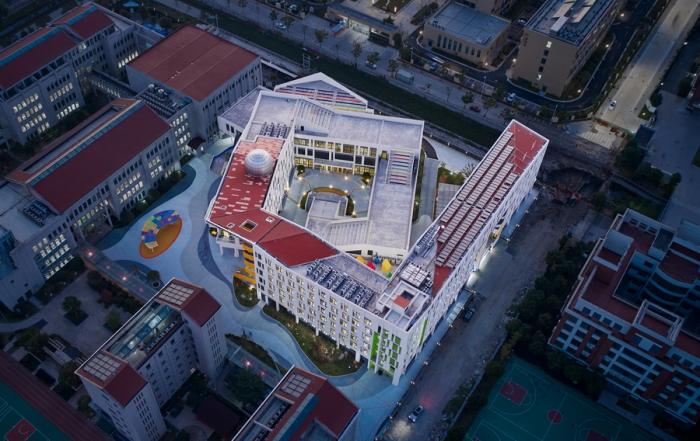 BIM建筑|乐清市育英寄宿学校小学部二期工程 / 中国美术学院风景建筑设计研究总院 BIM建筑|乐清市育英寄宿学校小学部二期工程 / 中国美术学院风景建筑设计研究总院