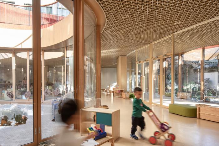 BIM建筑| MAD新作:北京乐成四合院幼儿园,将老北京“捧在手心” BIM建筑| MAD新作:北京乐成四合院幼儿园,将老北京“捧在手心”